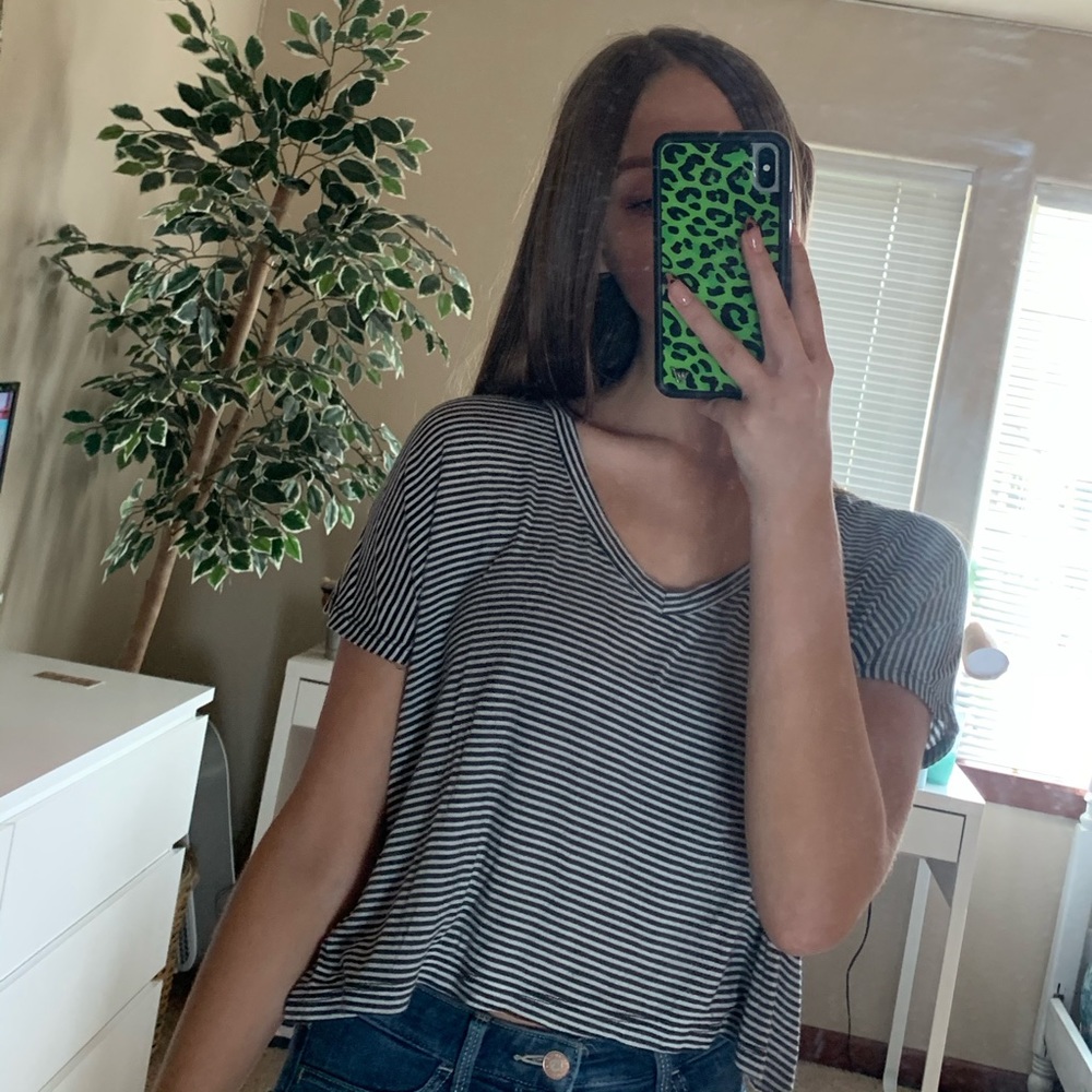 Brandy Melville Striped Tee